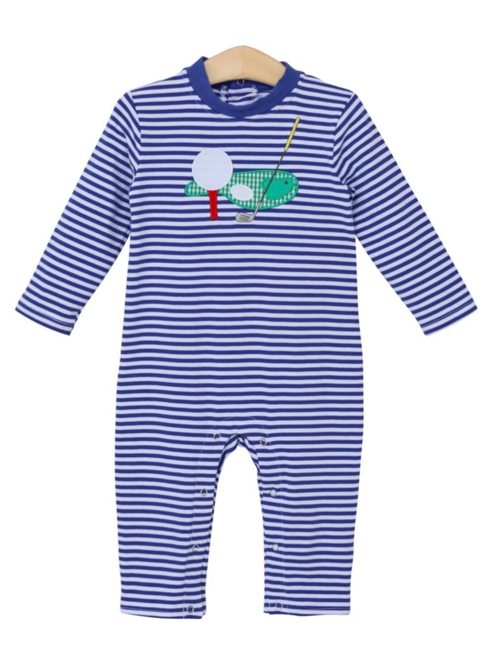 Trotter Street Kids Golf Applique Romper